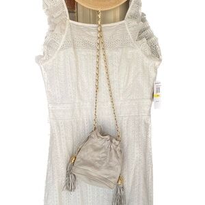 White GB girls Nature instinct dress size M